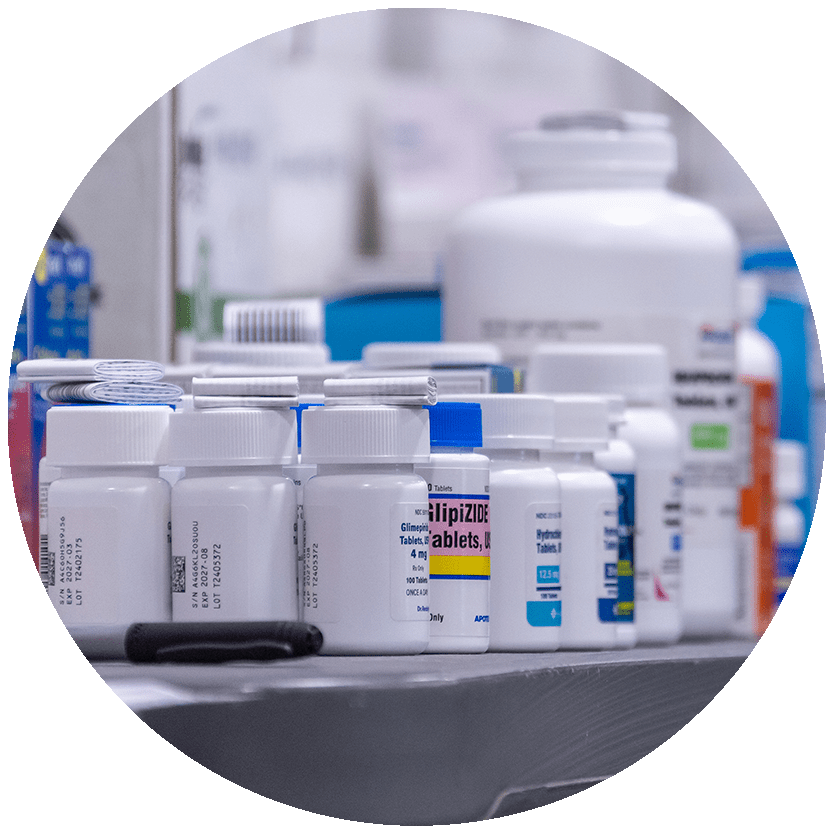 medication bottles