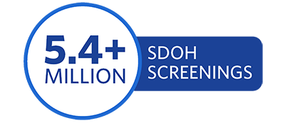 5.4+ million SDOH screenings