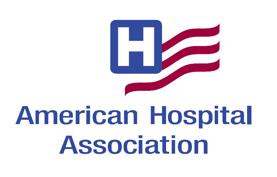 American Hospital Association logo.